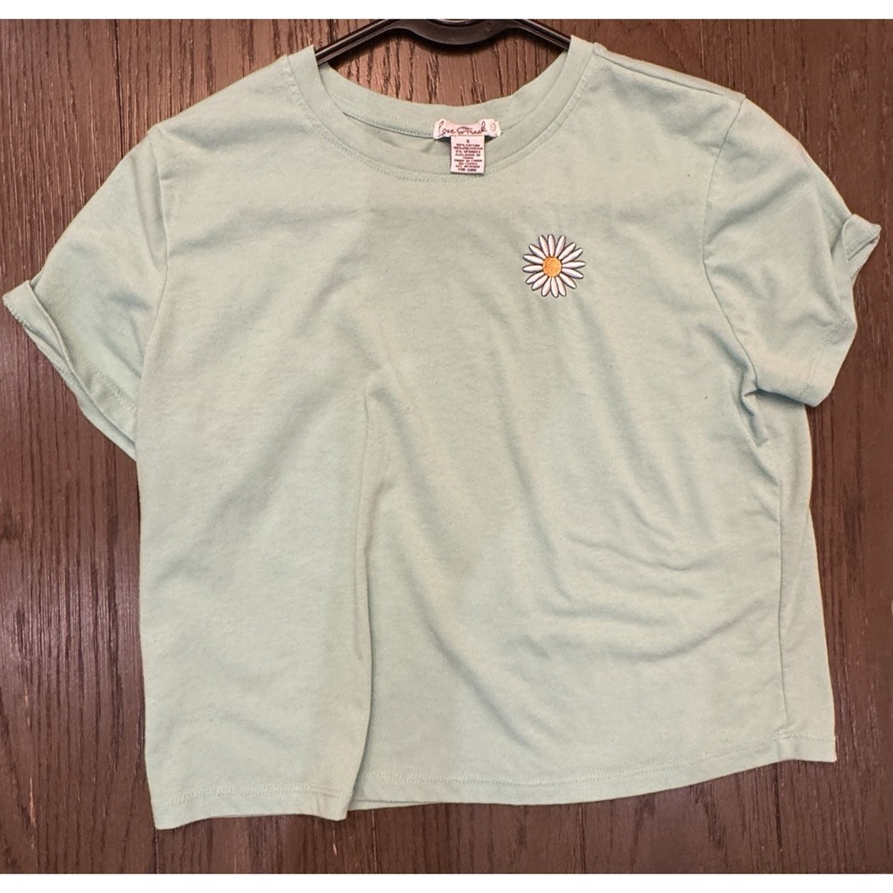 Pre Owned Women's Love Streak Shirt V Neck Sz Sm Casual Classic Style
